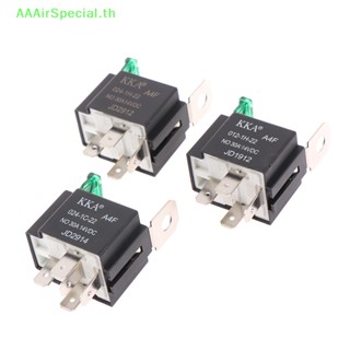 Aaairspecial รีเลย์ฟิวส์รถยนต์ 12V DC 4 Pin 30A 1 ชิ้น พร้อมพนักพิงหลัง 4pin 5Pin TH