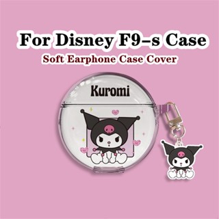 【ของแท้】เคสหูฟัง แบบนิ่ม ลายการ์ตูนดิสนีย์ สําหรับ F9-s F9-s