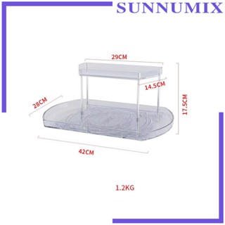 [Sunnimix] ชั้นวางเครื่องเทศ แบบหมุนได้ สําหรับห้องครัว