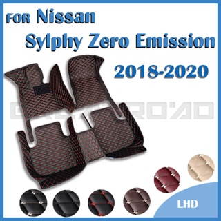 Rhd พรมปูพื้นรถยนต์ อุปกรณ์เสริม สําหรับ Nissan Sylphy Zero Emission 2018 2019 2020