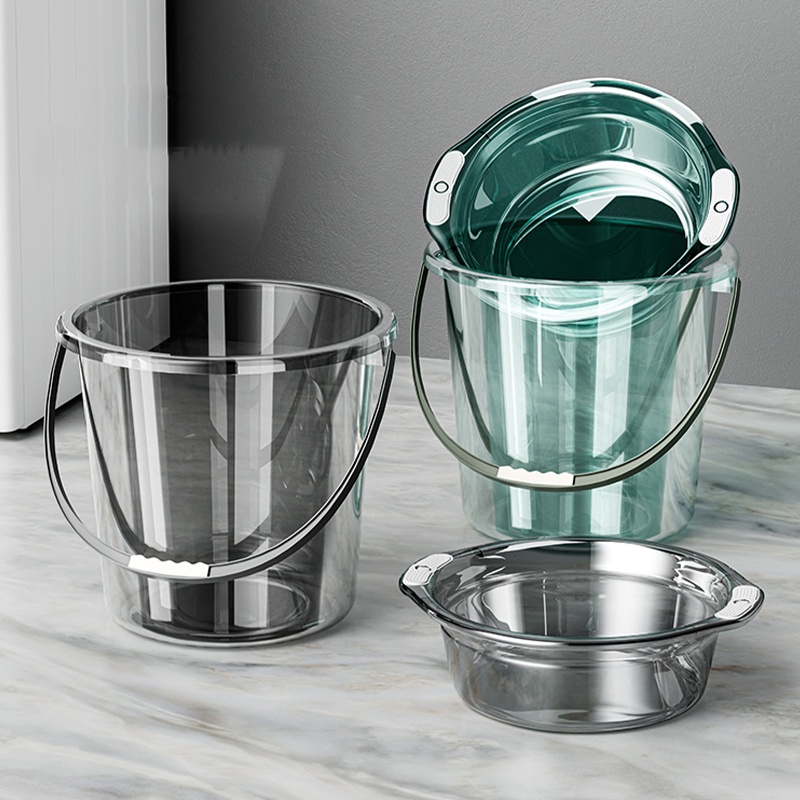 Jujiajia ถังเก็บน้ํา แบบใส หนา ป้องกันแบคทีเรีย แบบพกพา สําหรับหอพักนักเรียน - รูปที่ 6