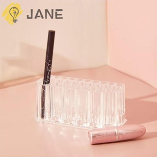 Jane กล่องอะคริลิคใส 26 ช่อง ทนทาน สําหรับจัดเก็บเครื่องสําอาง ดินสอ ลิปไลเนอร์