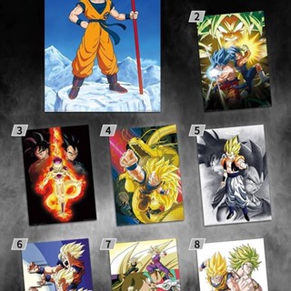 Bandai ของแท้ บอร์ดภาพวาด ลายดราก้อนบอล Ichiban Reward i Reward 8 แบบ สําหรับตกแต่งบ้าน K1D9