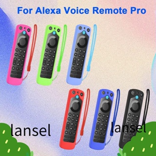 Lansel สายคล้องป้องกันรีโมตคอนโทรล กันกระแทก สําหรับ Alexa Voice Remote