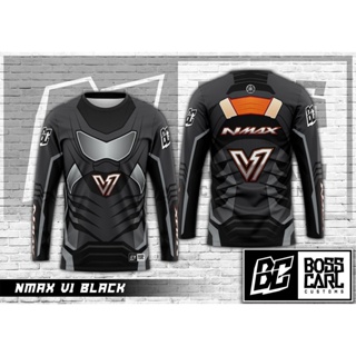 เสื้อกีฬาแขนยาว ลาย nmx v1 drifit สําหรับขี่จักรยานยนต์