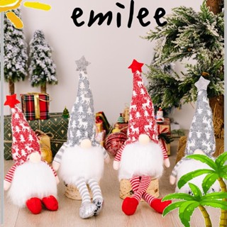 Emilee โนมคริสต์มาส LED ไร้หน้า สําหรับตกแต่ง 2023