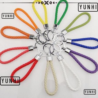 Yunhi พวงกุญแจรถ ผู้ชาย / ผู้หญิง ของขวัญ เรียบง่าย Keyfob