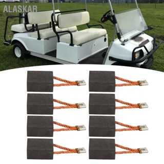 ALASKAR แปรงถ่าน 8 ชิ้น 102938601 แปรงถ่านสตาร์ทไฟฟ้าสำหรับรถกอล์ฟ Club Car DS L6 L8