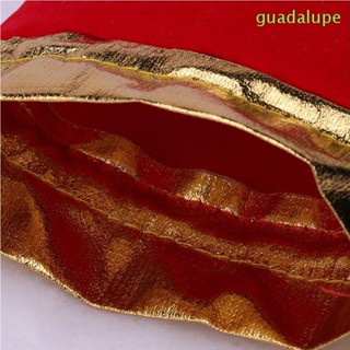 Guadalupe ถุงผ้าสักหลาด แบบผูกเชือก สําหรับใส่ของขวัญแต่งงาน