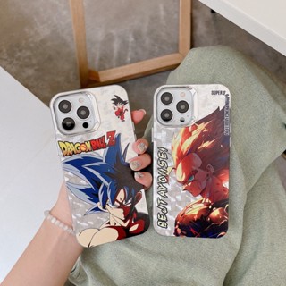 เคสโทรศัพท์มือถือแบบแข็ง ลายการ์ตูนดราก้อนบอล โกคู เวจต้า สําหรับ iPhone 14 Pro Max iPhone 13 Pro Max iPhone 12 Pro Max iPhone 11