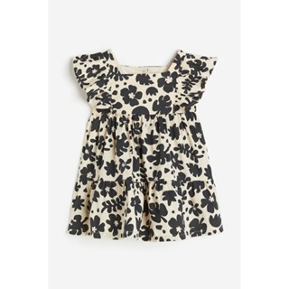 H&amp;M  Girl Flounce-trimmed dress 1154395_1