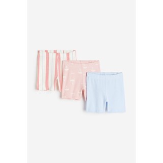 H&amp;M  Girl 3-pack cotton cycling shorts 1163218_1