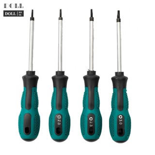 ⭐24H SHIPING ⭐Triangle Screwdriver Triangle head 4Pcs Magnetic Set Hand Tool PP Handle