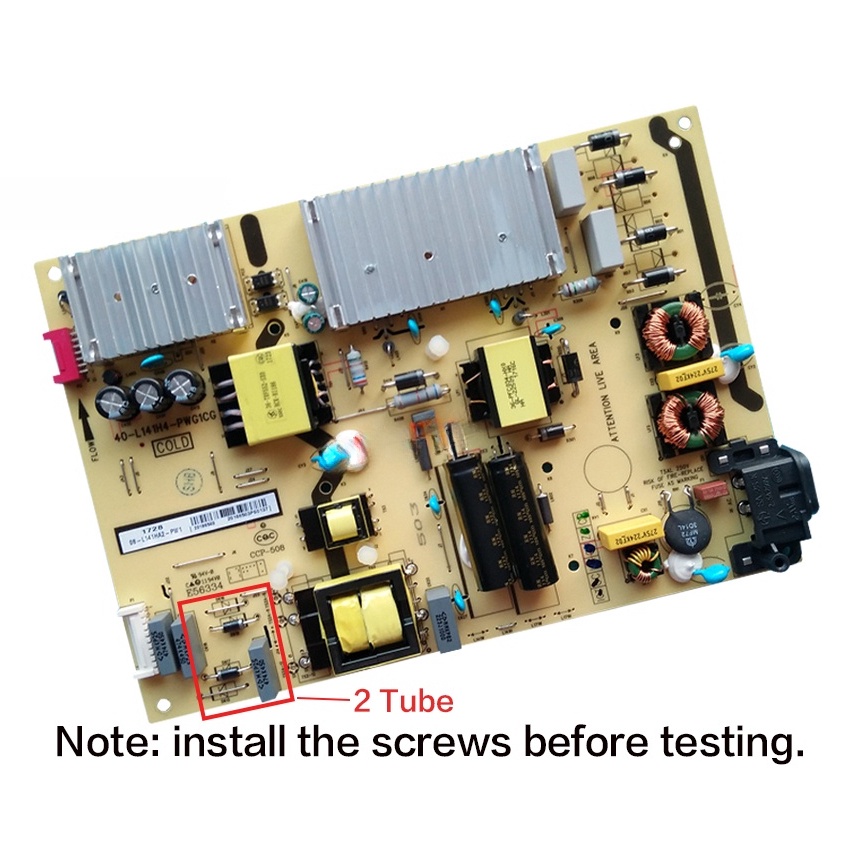 90% ใหม่สําหรับ TCL 65 55 50 49 นิ้วทีวี D49A620U D55A810 L55E5800A-UD 40-L141H4-PWG1CG บอร์ดพลังงาน