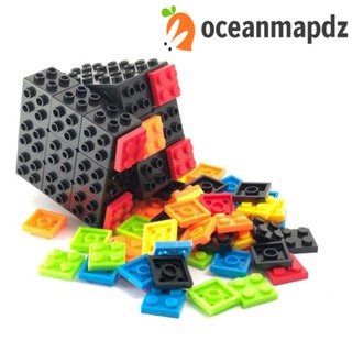 Oceanmapdz บล็อคตัวต่อปริศนา ขนาดเล็ก 3x3x3 10 30 มม. ของเล่นสําหรับเด็ก