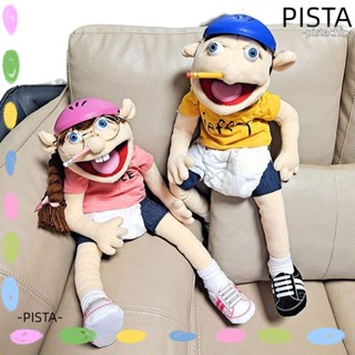 Pista ตุ๊กตาหุ่นมือ ผ้ากํามะหยี่ขนนิ่ม รูปครอบครัว Jeffy ขนาดใหญ่ พร็อพปาร์ตี้ สําหรับครอบครัว