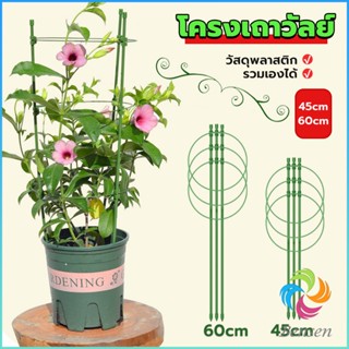 Bensen โครงเถาวัลย์ เสามะเขือเทศ โครงปลูก อุปกรณ์สำหรับพืชไม้เลื้อย 45cm 60cm plant trellis