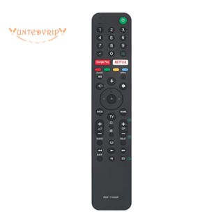 รีโมตคอนโทรลทีวี ไม่มีเสียง Netflix Google Play สําหรับ SONY RMF-TX500P RMF-TX520U KD-43X8000H KD-49X8000H