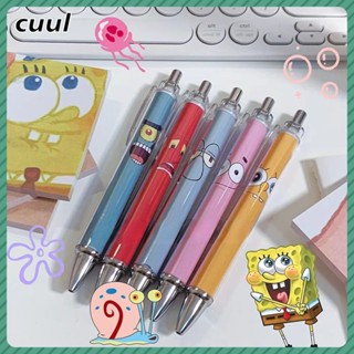 Spongebob 0.5mm Cartoon Printing Gel Pen Starfish Pressure Pen Gel Pen Signature Pen School Writing Supplies Gift cod. ซื้อทันที เพิ่มลงในรถเข็น