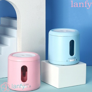 Lanfy กบเหลาดินสอไฟฟ้า ลายการ์ตูน 8035 ทนทาน เพื่อความปลอดภัย สําหรับเด็ก