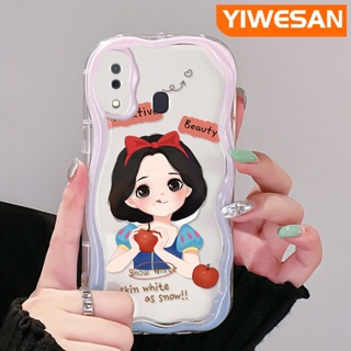 เคสโทรศัพท์มือถือ ซิลิโคนนุ่ม ใส กันกระแทก ลายการ์ตูนสโนว์ไวท์ สีขาว หลากสี สําหรับ Samsung galaxy A30 A20 A31 A32 M10s