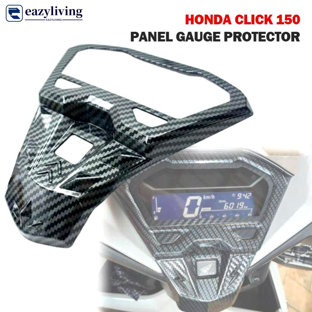 Eazyliving ฝาครอบแผงหน้าปัด คาร์บอนไฟเบอร์ สําหรับ Honda Click 125i/150i 125 V2 D8W6