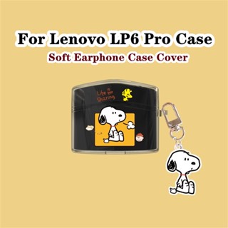 【คุณภาพสูง】เคสหูฟัง แบบนิ่ม ลายนักบินอวกาศ สําหรับ Lenovo LP6 Pro LP6 Pro