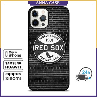 เคสโทรศัพท์มือถือ ลาย Boston Red Sox 5 สําหรับ iPhone 14 Pro Max 13 Pro Max Samsung Galaxy Note10+ S21Ultra