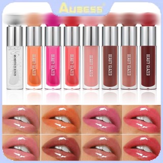 Beauty Glazed 8-color Plumping Lip Oil Dyed Lip Liquid Moisturizing Lip Gloss Toot Lip คุณภาพสูง TECH3