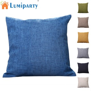 Lumiparty ปลอกหมอนทรงสี่เหลี่ยม สีพื้น สไตล์โมเดิร์น เรียบง่าย สําหรับตกแต่งบ้าน (40 X 40 ซม.)