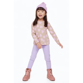 H&amp;M  Girl Ribbed cotton leggings 1112512_2