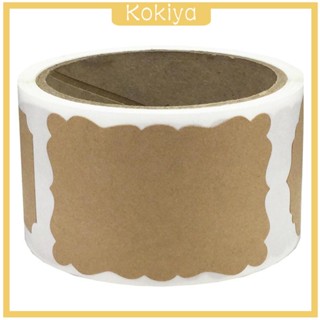 [Kokiya] สติกเกอร์ฉลาก DIY สําหรับติดขวดเครื่องเทศ 300 ชิ้น