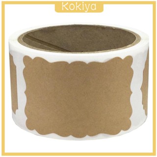 [Kokiya] สติกเกอร์ฉลาก DIY สําหรับติดขวดเครื่องเทศ 300 ชิ้น