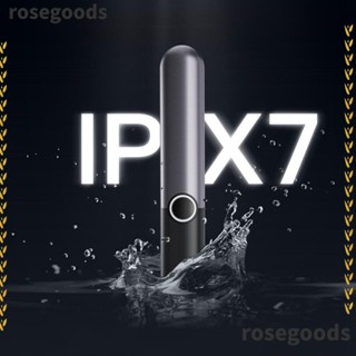 Rosegoods1 เครื่องตัดขนจมูก Ipx7 กันน้ํา แบตเตอรี่ลิเธียมในตัว สําหรับเดินทาง