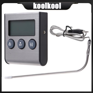 Kool เครื่องมือวัด หน้าจอ LCD ดิจิทัล ความแม่นยําสูง สําหรับทําอาหาร เตาอบ