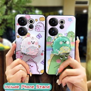 Kickstand Cute Phone Case For Tecno Camon20 Premier/CK9n glisten Fashion Design Anti-dust Back Cover Anti-knock Durable