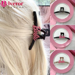 Lveror กิ๊บติดผม อะคริลิค ลายตัวอักษร ฉลาม สําหรับตุ๊กตาบาร์บี้ DIY