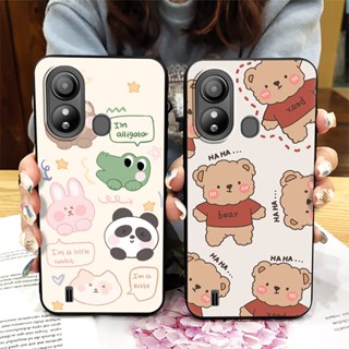 Waterproof Cute Phone Case For ZTE Blade L220 Anti-dust TPU Dirt-resistant Cartoon Fashion Design Soft Case protective