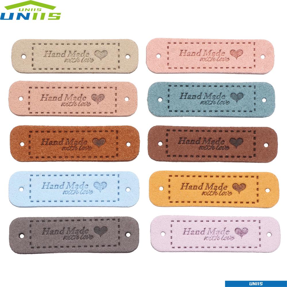 Uniis ป้ายฉลาก แฮนด์เมด อุปกรณ์เสริม สําหรับติดหมวก กระเป๋า 20 ชิ้น