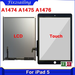 ใหม่ อะไหล่หน้าจอสัมผัส LCD 4TNL-&amp;** สําหรับ iPad 5 iPad Air 1 Air1 A1474 A1475 A1476