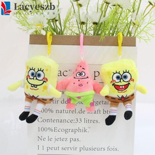 Lacyeszb ตุ๊กตาการ์ตูน Spongebob น่ารัก ของขวัญวันหยุด สําหรับห้อยกระเป๋า