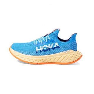 รองเท้ากีฬา รองเท้าวิ่งลําลอง รุ่น HOKA ONE CARBON X3 ดูดซับแรงกระแทก สําหรับผู้ชาย และผู้หญิง