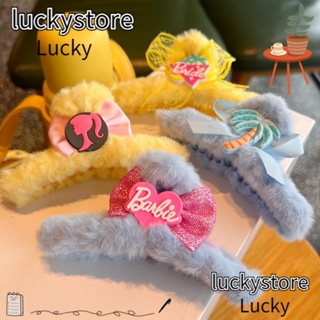 Lucky กิ๊บติดผมหางม้า รูปตุ๊กตาฉลาม สีฟ้า สําหรับตุ๊กตาบาร์บี้