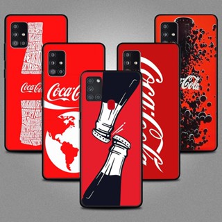เคสพลาสติก TPU นิ่ม ลายโค้ก สําหรับ Samsung S20 Fe A21 S21 Ultra S21 Plus S21 Fe
