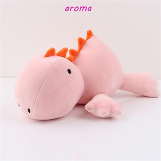 Aroma หมอนตุ๊กตานุ่ม รูปการ์ตูนไดโนเสาร์น่ารัก ถ่วงน้ําหนัก ของเล่น ของขวัญวันเกิด