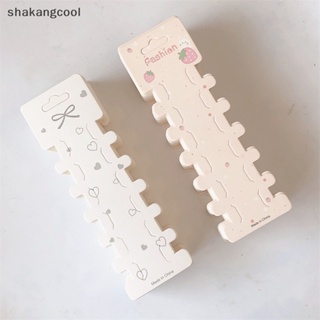 Shakangcool กิ๊บติดผม กระดาษยาว 50 ชิ้น สําหรับเครื่องประดับผม สร้อยข้อมือ DIY