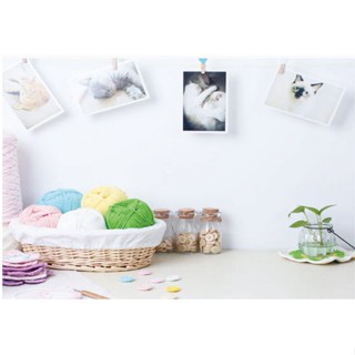 50g 100% Thick Cotton Yarn Baby Wool Crochet Yarn(1-12) Clearance sale