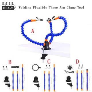 ⭐24H SHIPING ⭐Flexible Arm 190g 30cm Fixture Swivel Bracket Welding Aid Magnifying Glass