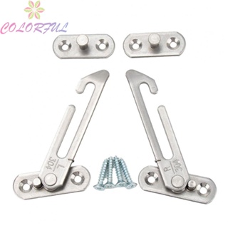 【COLORFUL】Buckle Right&amp;Left Stay Buckle Stainless Steel Accessories Casement Fittings