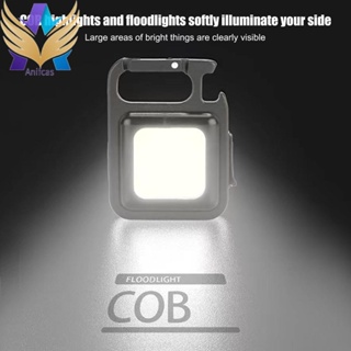 [Anifcas.th] พวงกุญแจไฟ LED COB 6W 400LM IPX4 กันน้ํา 4 โหมด Type-C ชาร์จ USB